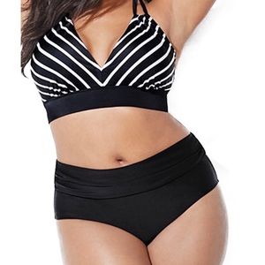 Plus size bikini